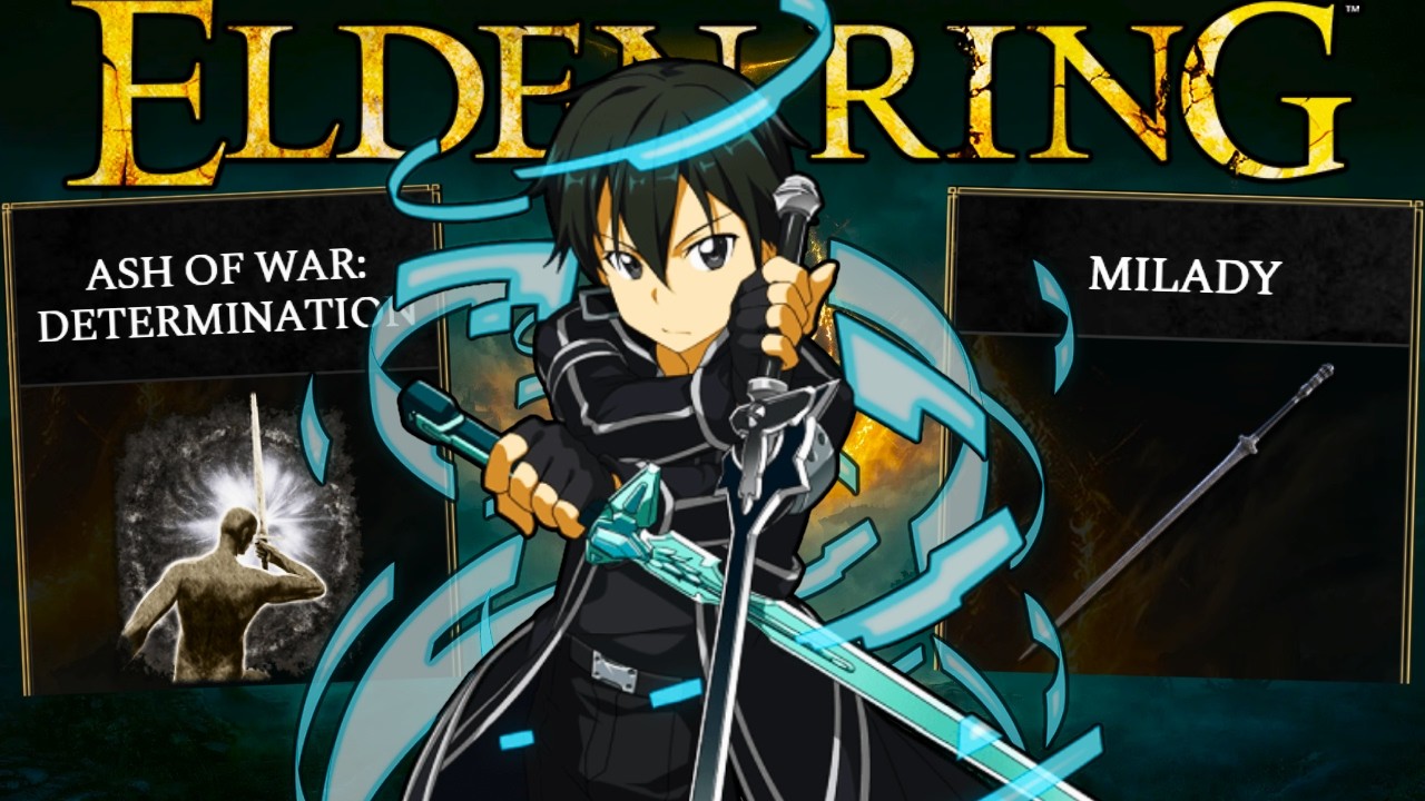 Beating Elden Ring as Kirito (Sword Art Online)