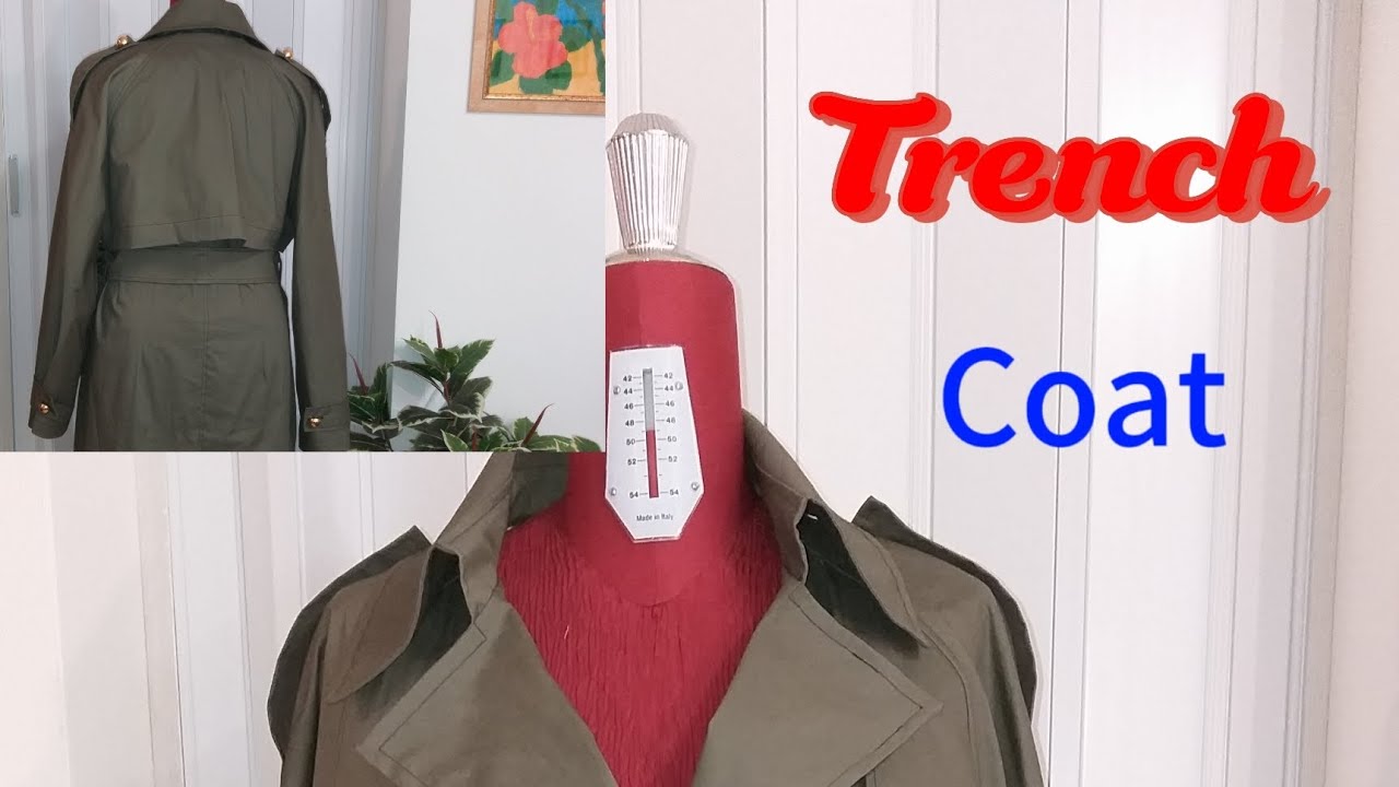 Come cucire un #Trenchcoat parte 2