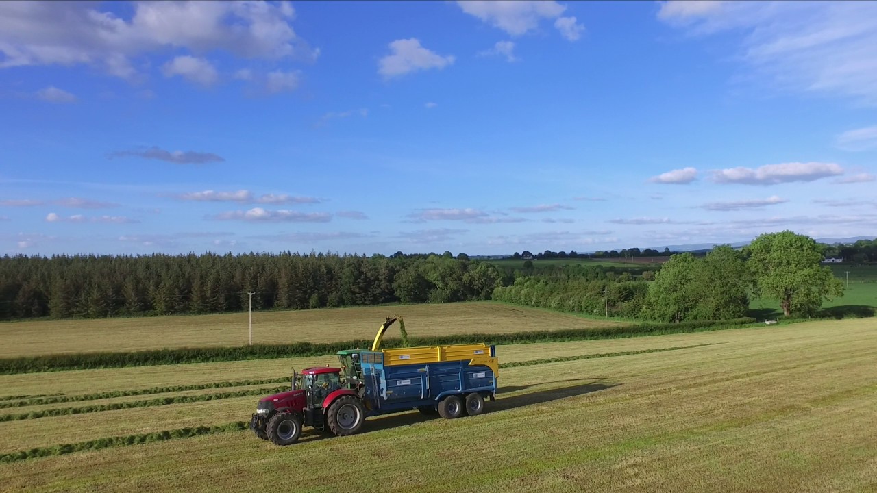 Gurteen Agricultural College - Silage 2017 with Clarkill Farming LTD