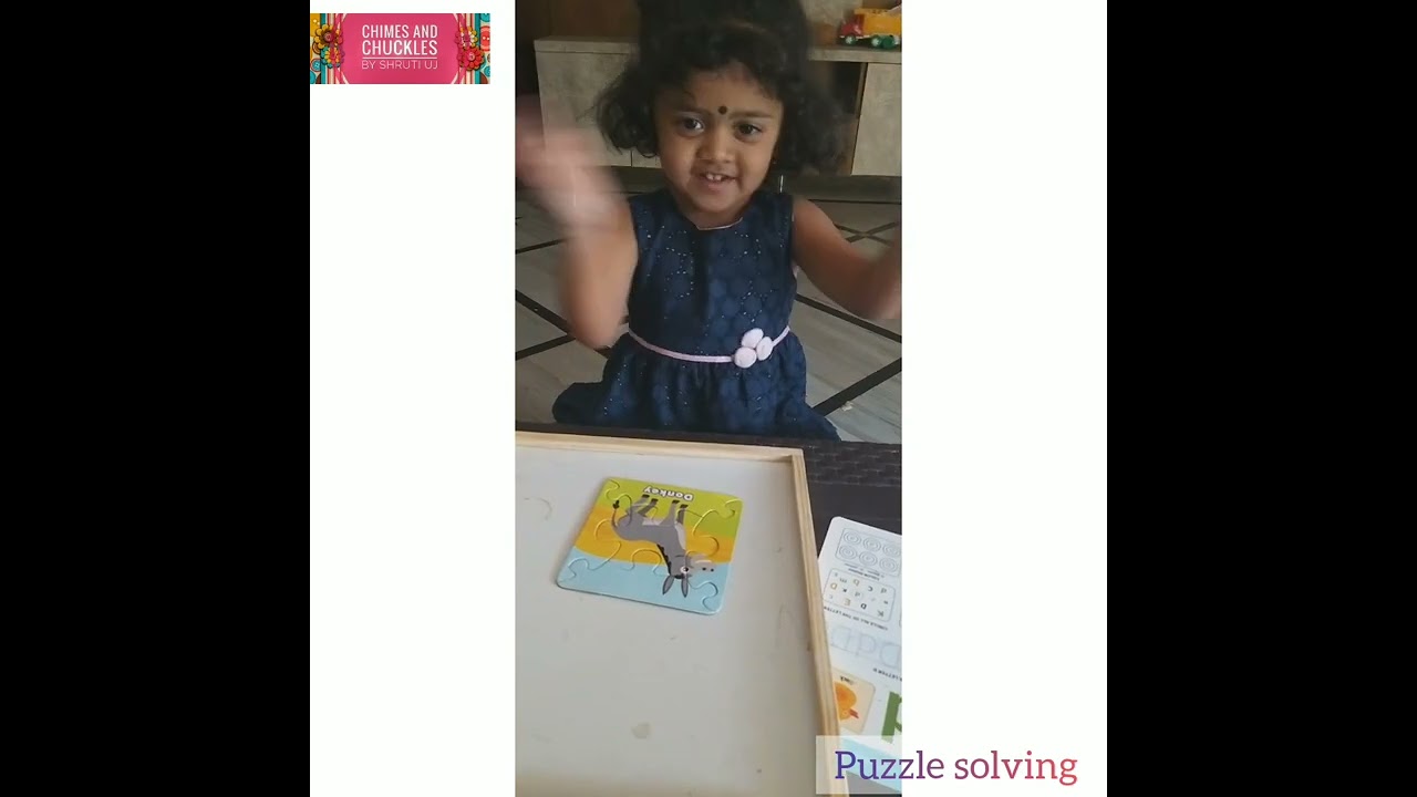 Alphabet 'D' activities with Sarasvi !