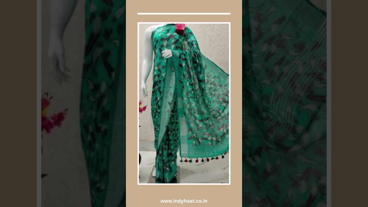 Bhagalpur Silk Saree | Buy GI Tag Products | @Indyhaat