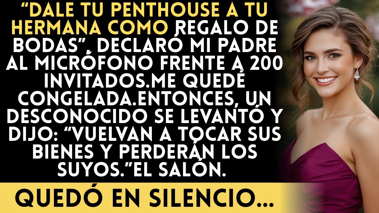 Mi familia me obligó a regalarle mi penthouse a mi hermana. Entonces un desconocido los expuso en…