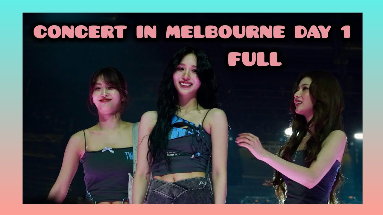 251108 TWICE MINA WORLD TOUR IN AUSTRALIA MELBOURNE DAY 1 