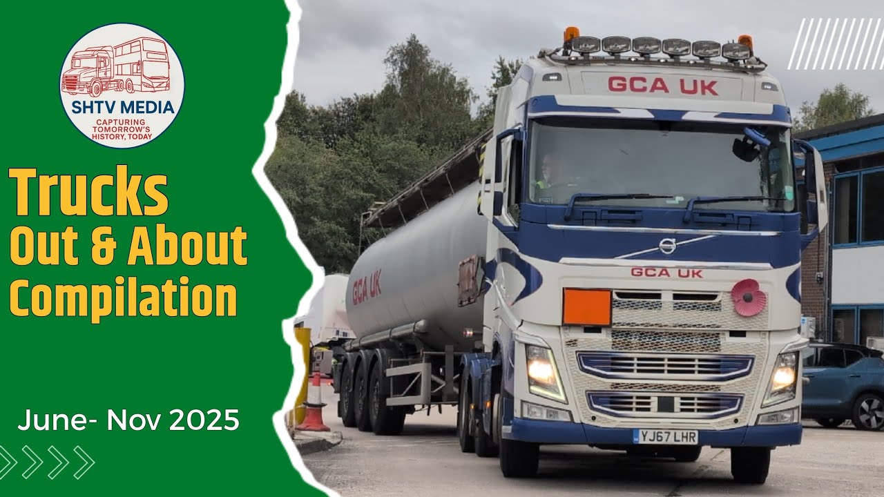 UK Truck Spotting Compilation 2025 | Cities & Towns Across the UK