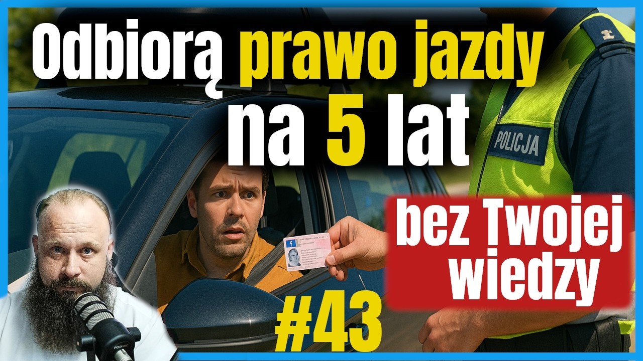 Kierowcy tracą prawo jazdy, nie mając o tym pojęcia!? Nowe Przepisy. #043