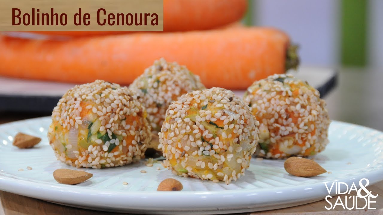 Receita: Bolinho de cenoura / Tema: Catarata (21/05/19)