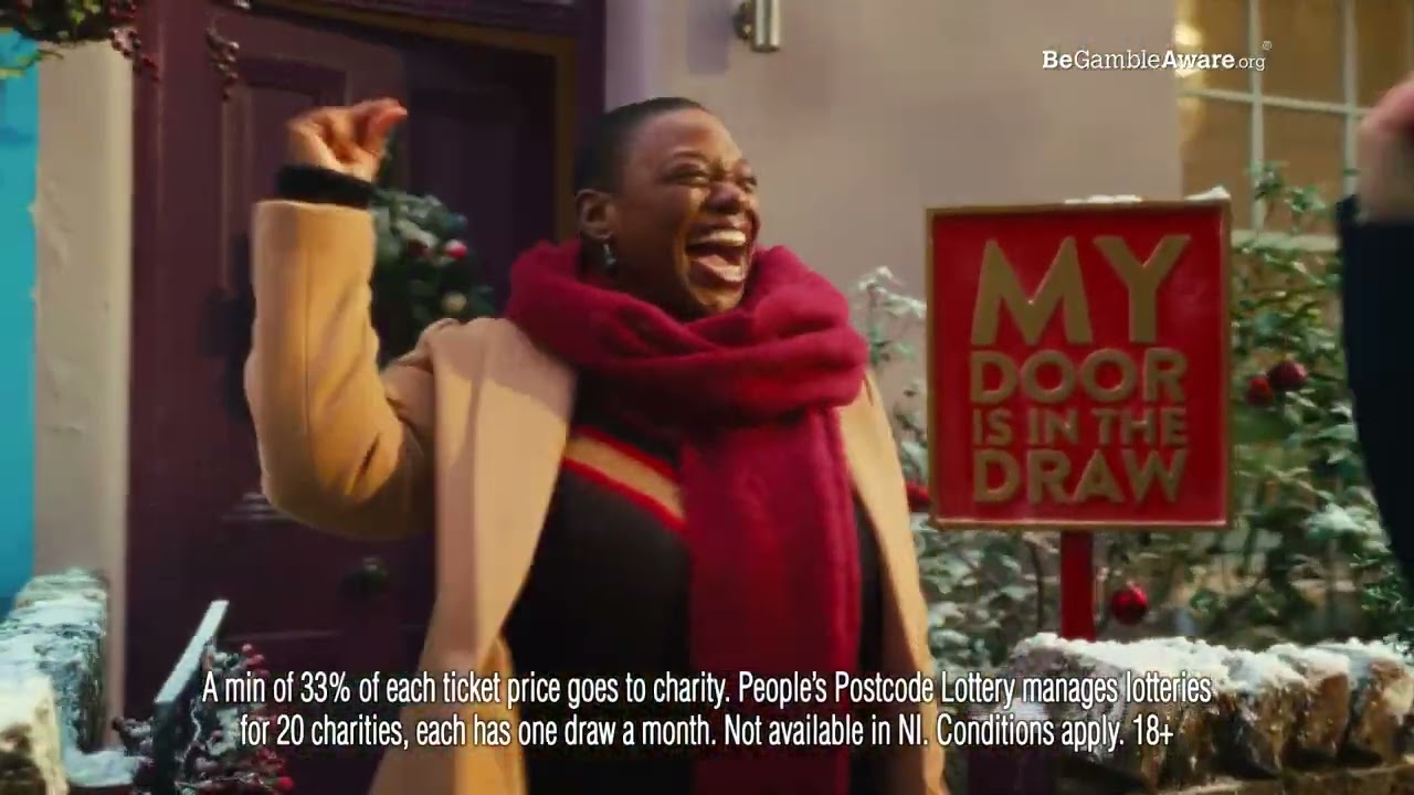 People's Postcode Lottery 'Is Your Door In The Draw?' 2024