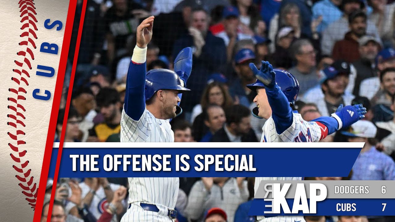 REKAP: ⚾️ Chicago Cubs 7-6 win over L.A. Dodgers. ‘Something about this offense is special!’