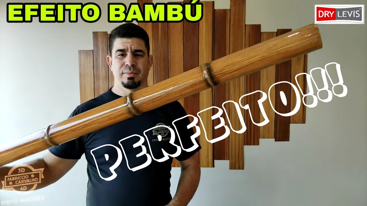 Coisa de GÊNIO!!! Você não vai acreditar que isso não é Bambú