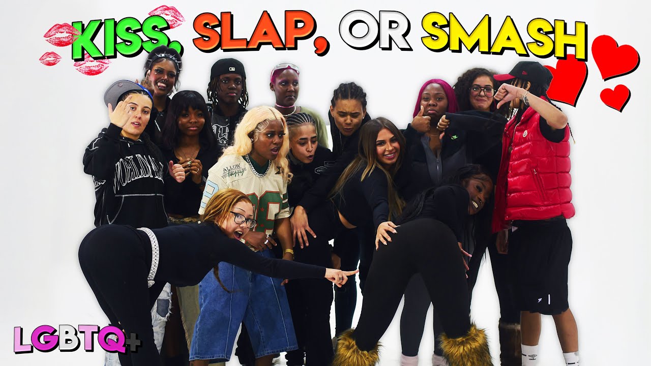 LGBTQ+ KISS, SLAP, OR SMASH BUT FACE TO FACE! 3 | PART 1