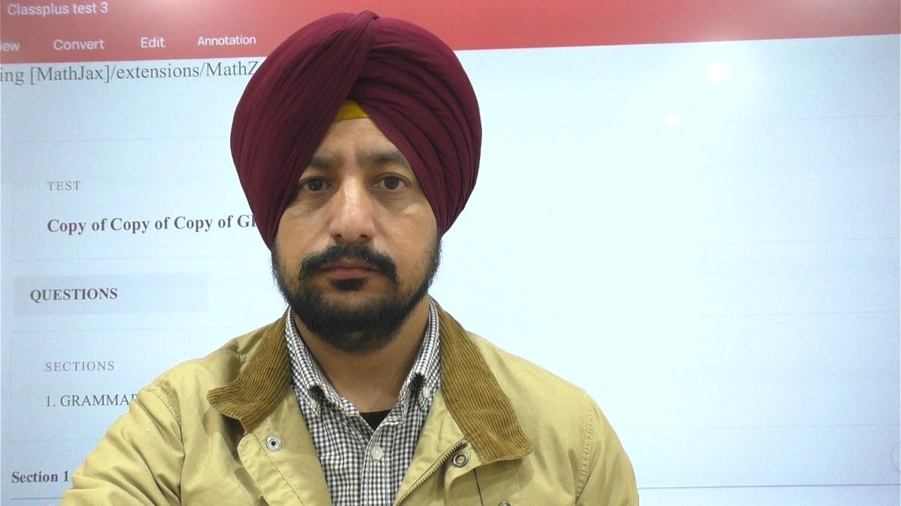PUNJABI GRAMMAR -(ਪੰਜਾਬੀ ਵਿਆਕਰਨ) TEST (23-01-2026