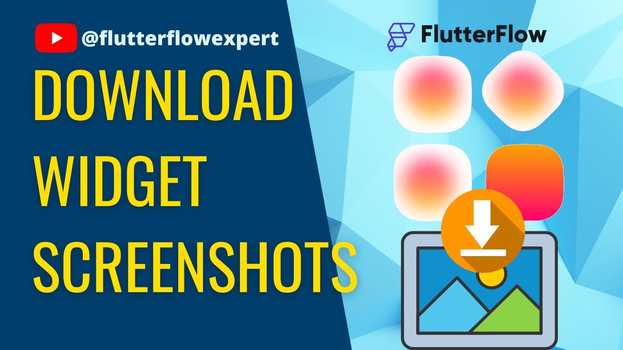 Create and Download Widget Screenshots in @FlutterFlow