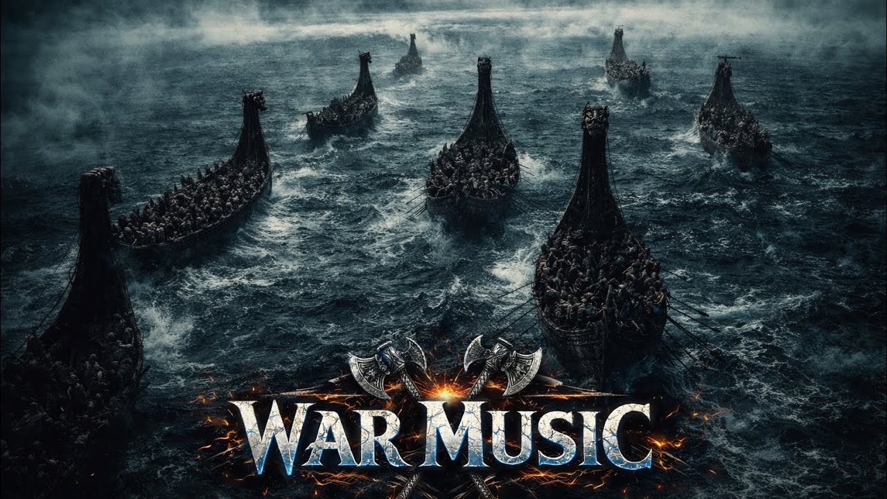 ⚔️ VIKING WAR DRUMS | Epic Battle Preparation Music | Aggressive Tribal Percussion. #vikings #war