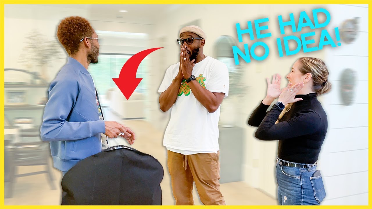 Surprising my Husband with a Custom Suit for the SYTYCD S17 Finale! w. tWitch, Allison & Rich Fresh