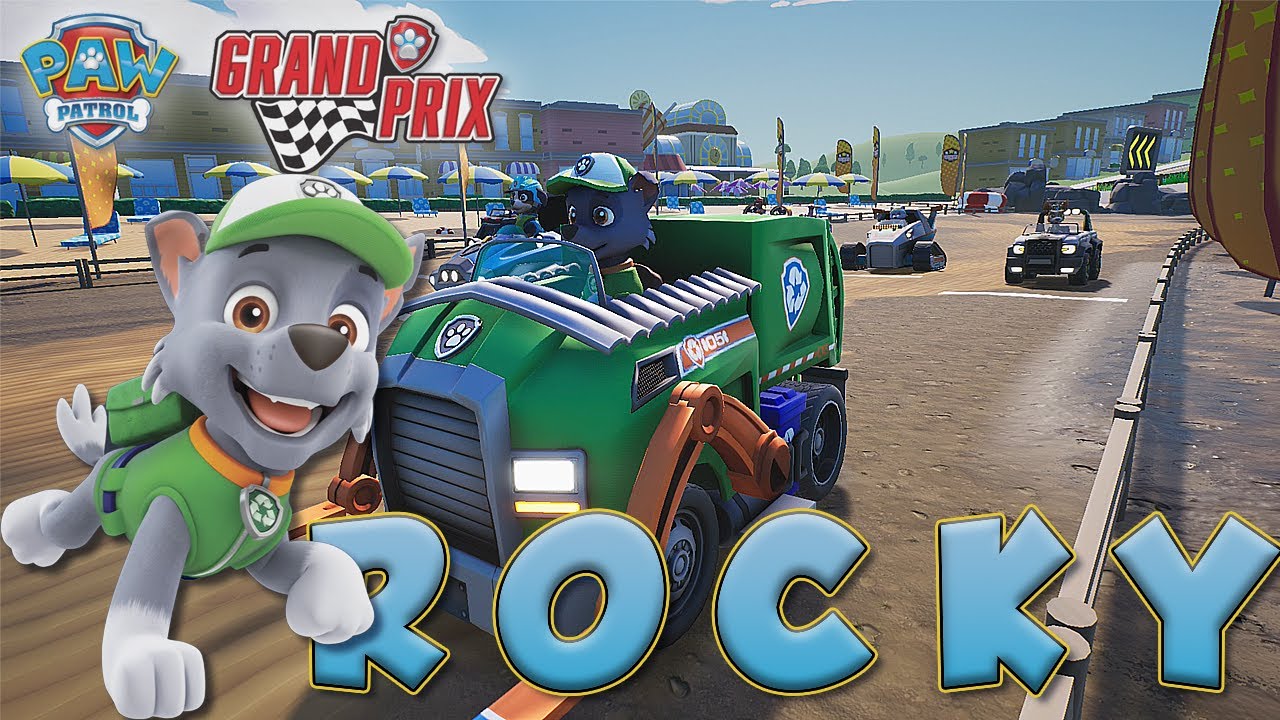 PAW Patrol: Grand Prix - ROCKY ADVENTURE Racing Full Gameplay [HARD]