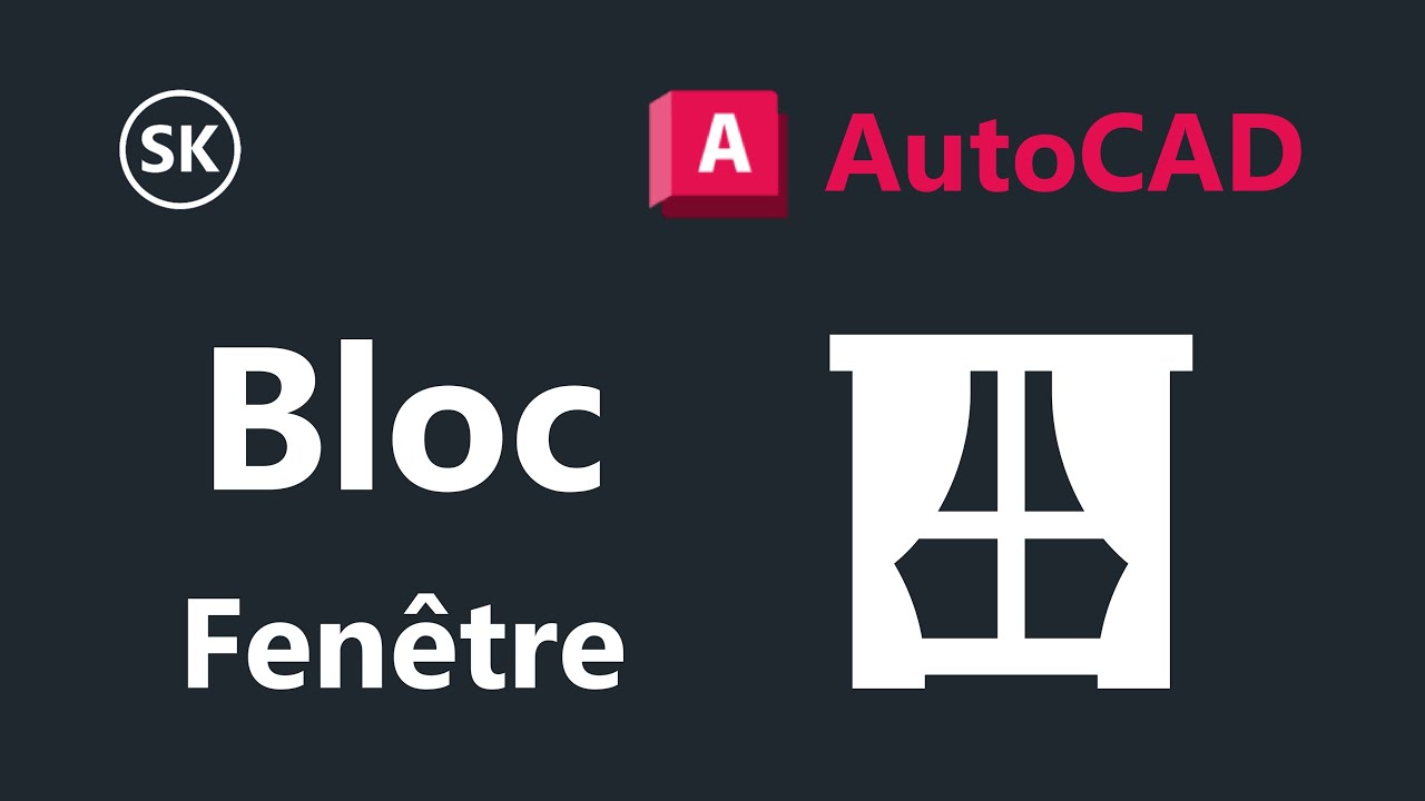 AutoCAD : Situations d'importation de blocs de fenêtre | Extrait d'une réponse privée