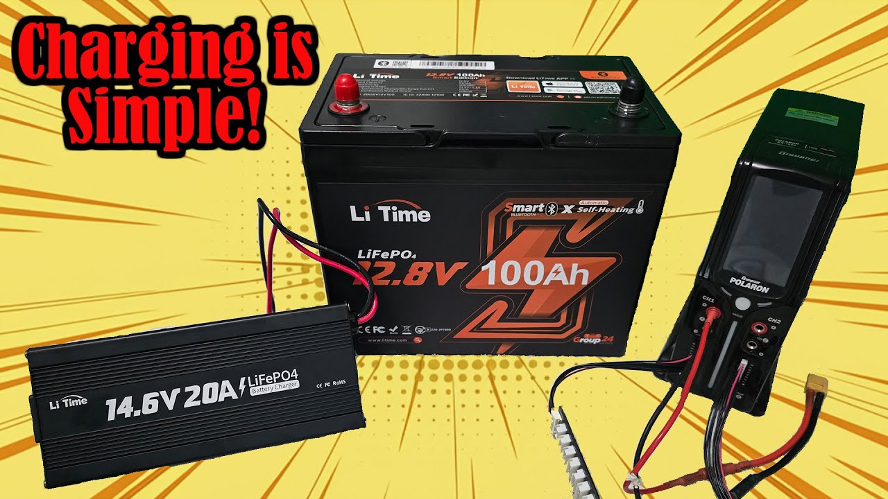 Think Charging a 100Ah LiFePO4 Is Hard? It&rsquo;s as Easy as Charging a 12V Lead Acid!