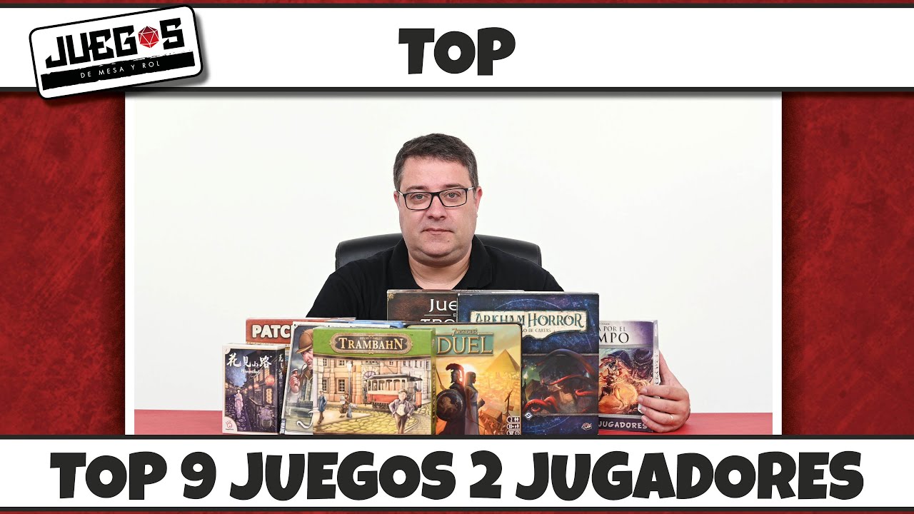Top 9 de juegos de mesa para 2 jugadores