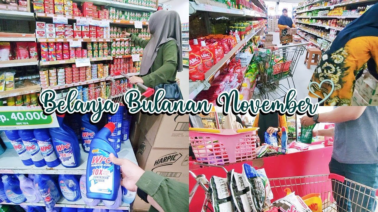 Belanja Bulanan Lagi || Kali ini Banyak yang pada Habis #groceryshopping