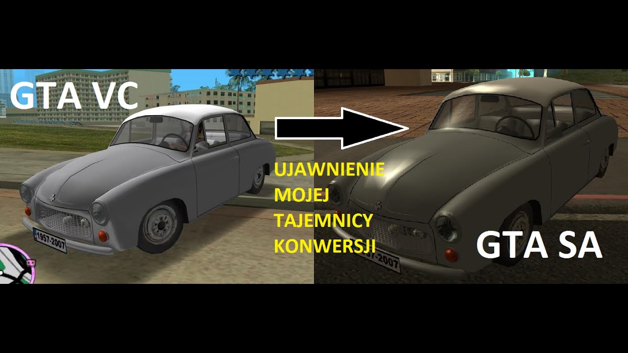 [PORADNIK] Konwersja Mod DFF Pojazd&oacute;w z: GTA: III / VC (Zmodeler v1.07b) do: GTA: SA (Zmodeler 2).