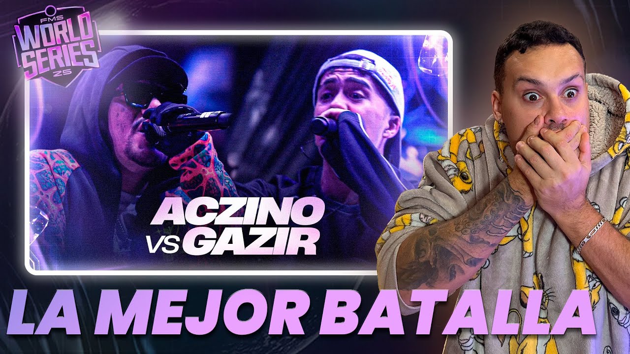 🔥⚔️ ACZINO vs GAZIR ⚔️🔥 EL GOAT vs EL FUTURO 🐐🚀 | BATALLA POR EL TÍTULO |  FMS WORLD SERIES 2025