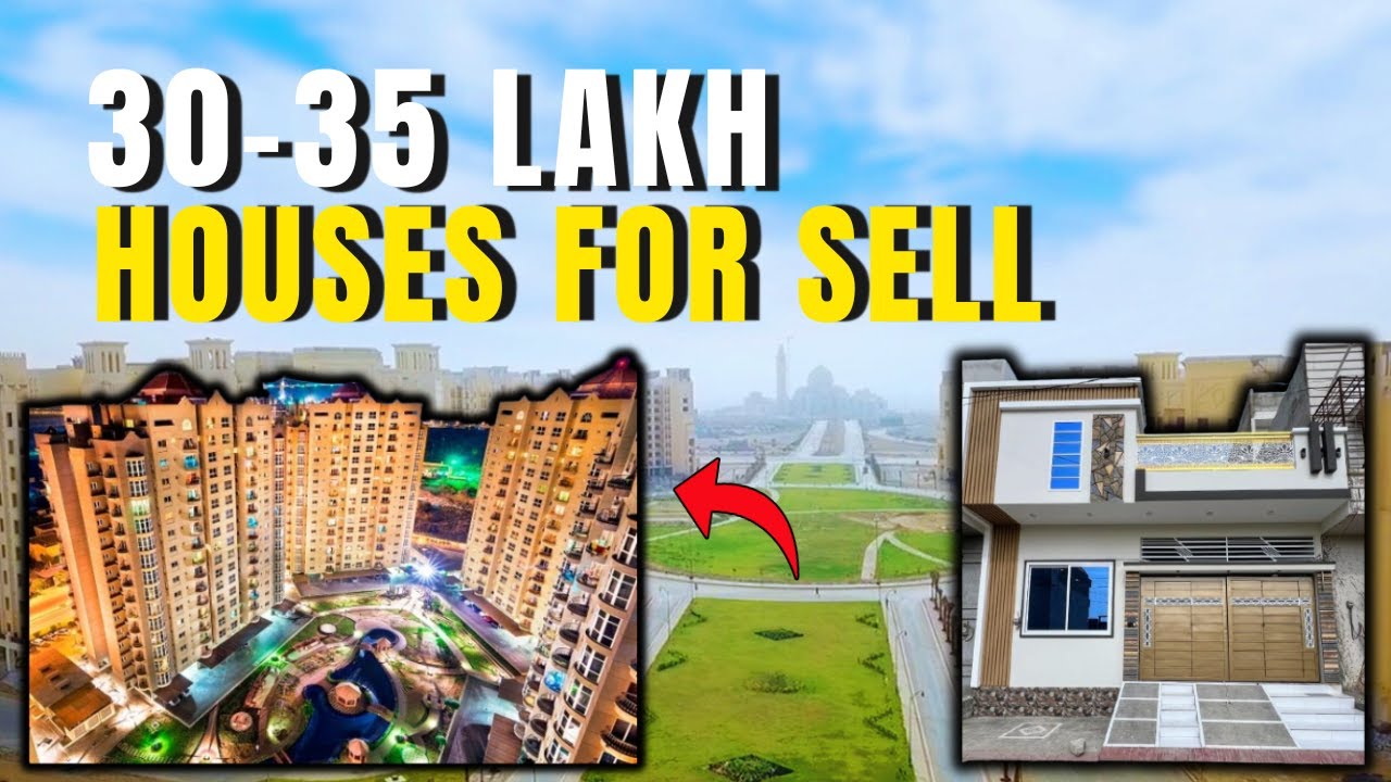 10 LOW PRICE HOUSES FOR SELL IN KARACHI | 30 SY 35 LAKH HOUSES AND FLATS