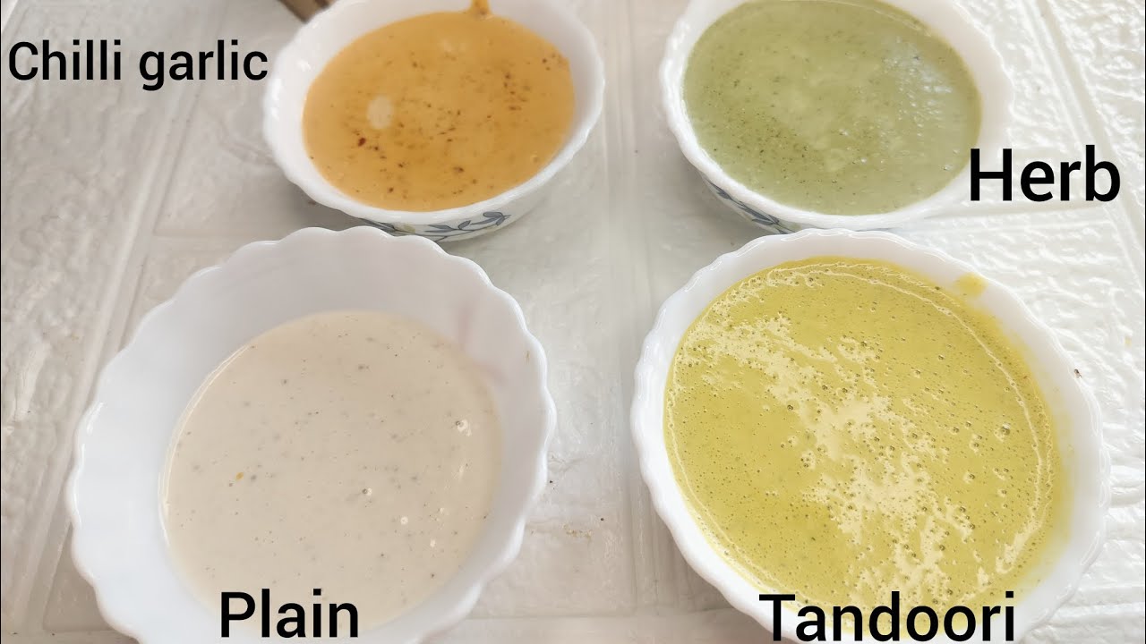 No oil mayonnaise.. 4 healthy flavours Ramzan special series episode 6