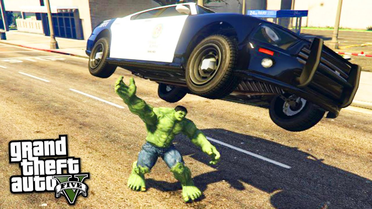 DEVENIR HULK SUR GTA V