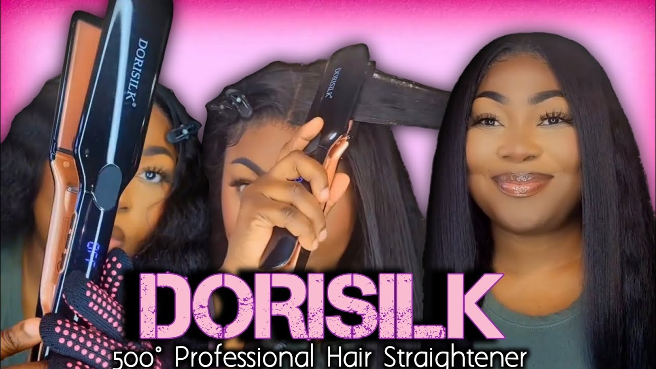 DORISILK 500 Degree High Temp Professional Hair Straightener