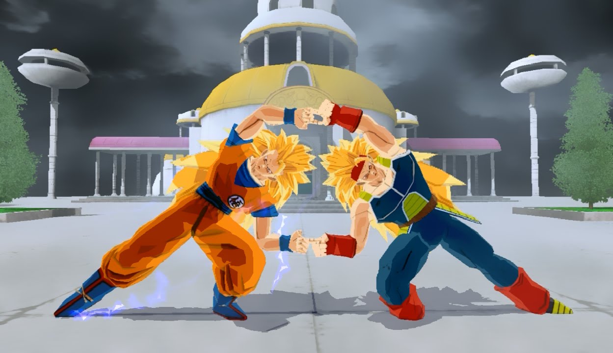 Goku SSJ3 And Bardock SSJ3 Fusion (DBZ Budokai Tenkaichi 3 Mod)