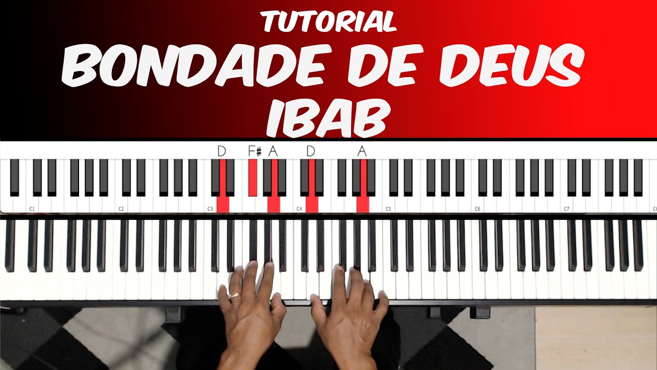 IBAB - BONDADE DE DEUS - AULA DE TECLADO