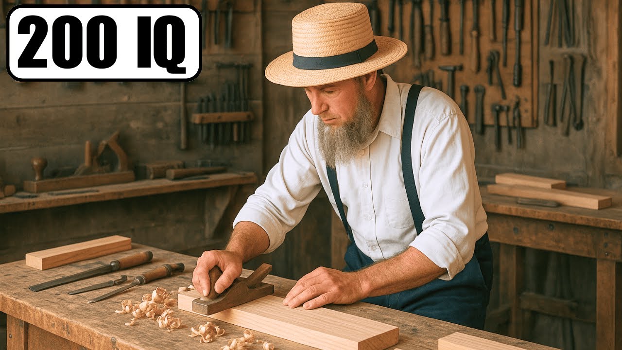 How Amish Build Furniture | Inside the Amish Workshop & The Secret to Amish Craftsmanship
