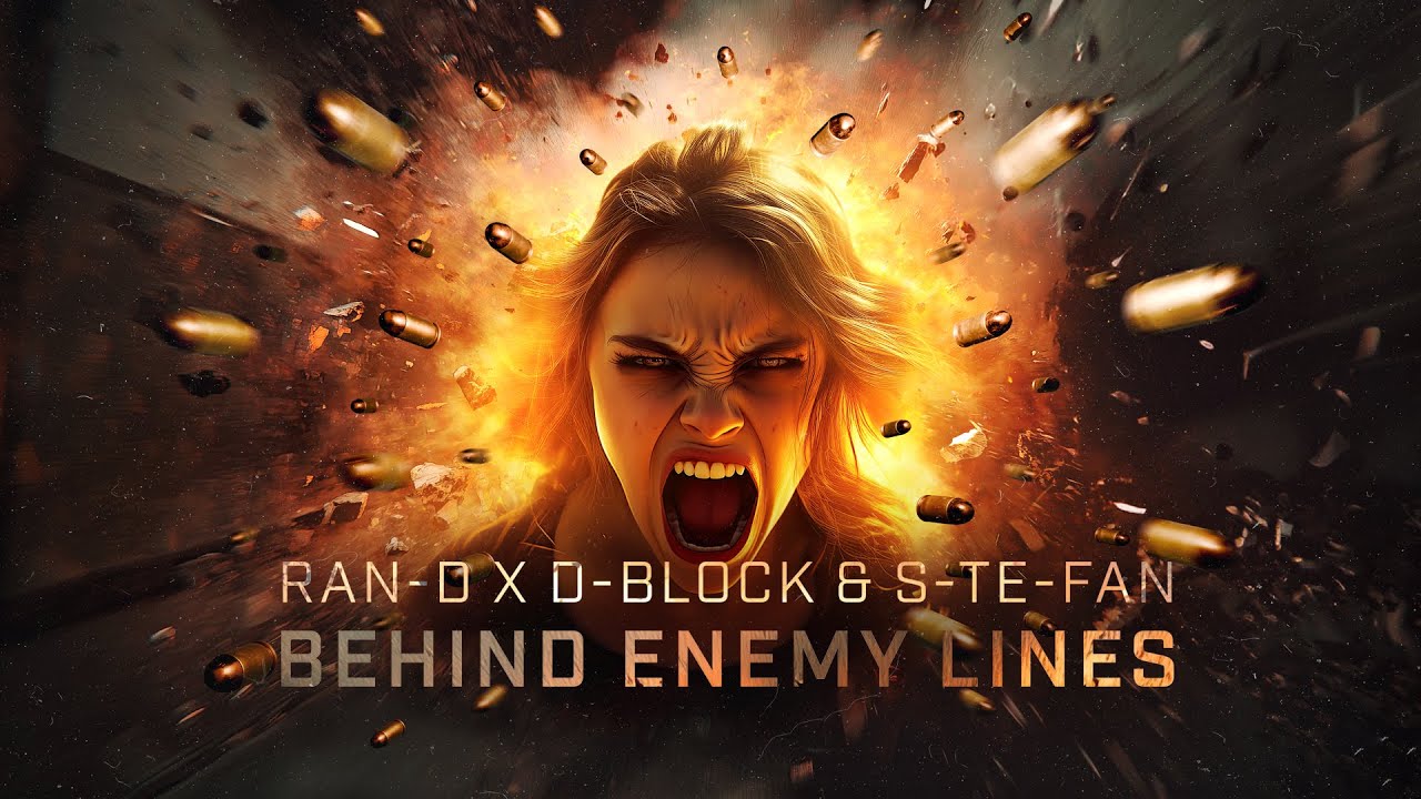 Ran-D x D-Block & S-te-Fan - Behind Enemy Lines | Official Hardstyle Visualizer
