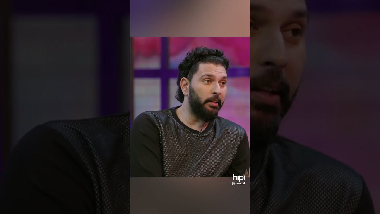 When #YuvrajSingh met #HazelKeech