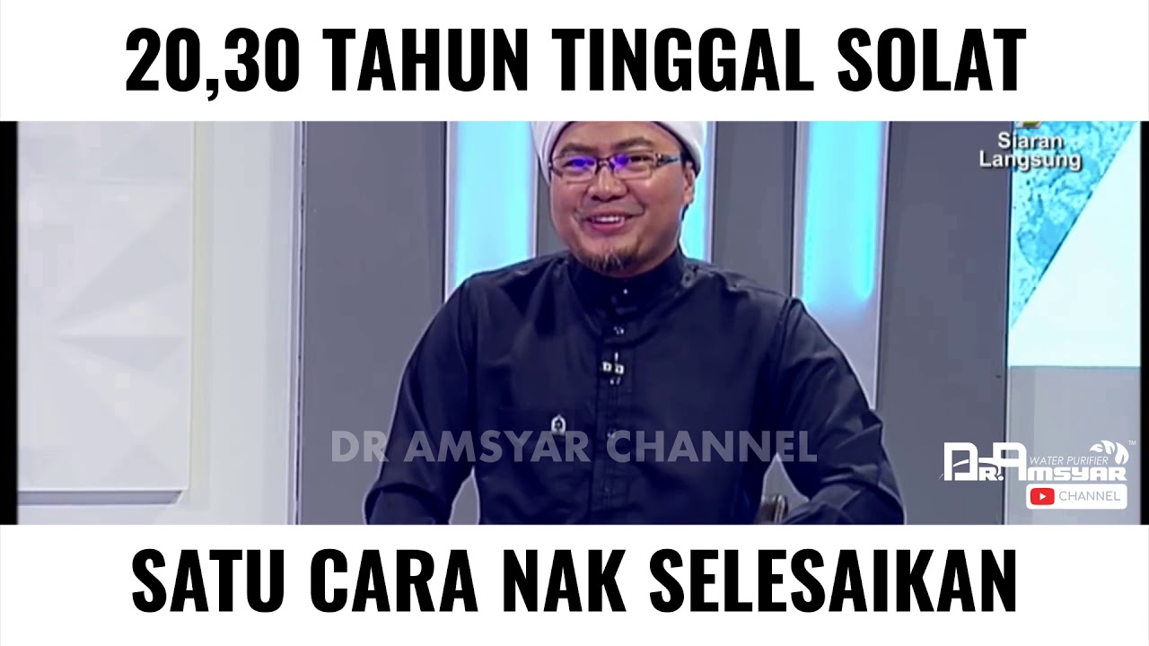 USTAZ JAFRI ABU BAKAR - Cara Ganti Solat Fardu Yang Tertinggal Lama