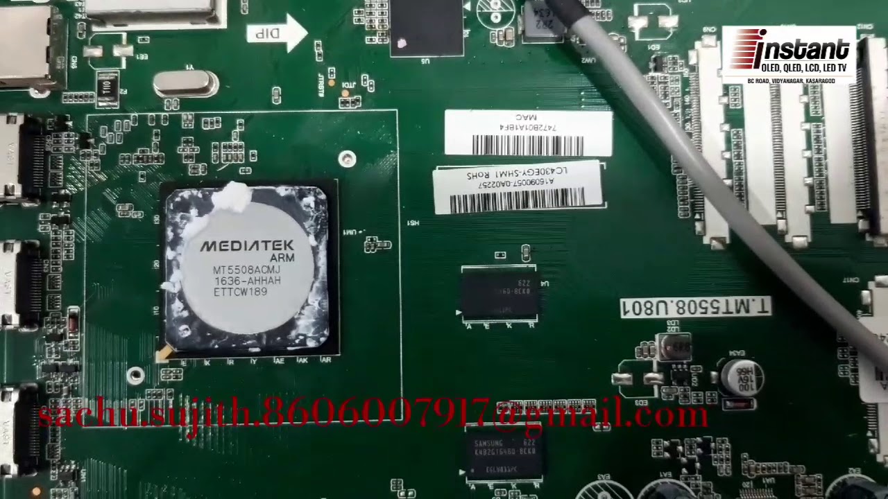 MEDIATEK [MTK] EMMC BOOT FILE WRITING 4K.    INSTANT OLED QLED LCD LED TV SERVICE