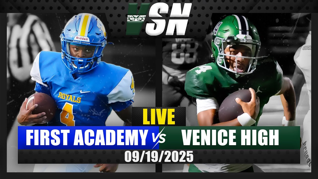 Venice High vs. The First Academy | 09.19.2025 | LIVE