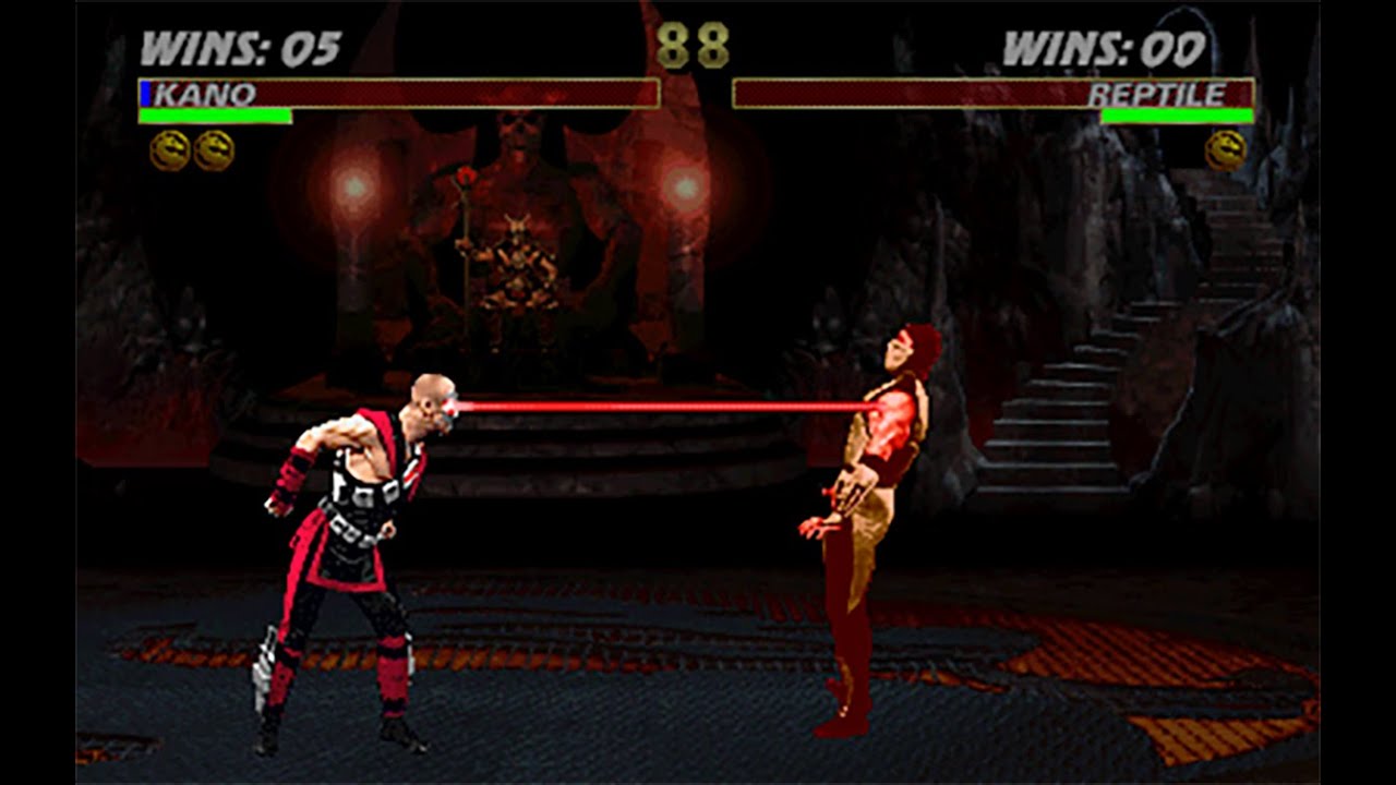 Ultimate Mortal Kombat 3 - Kano - Laser Fatality