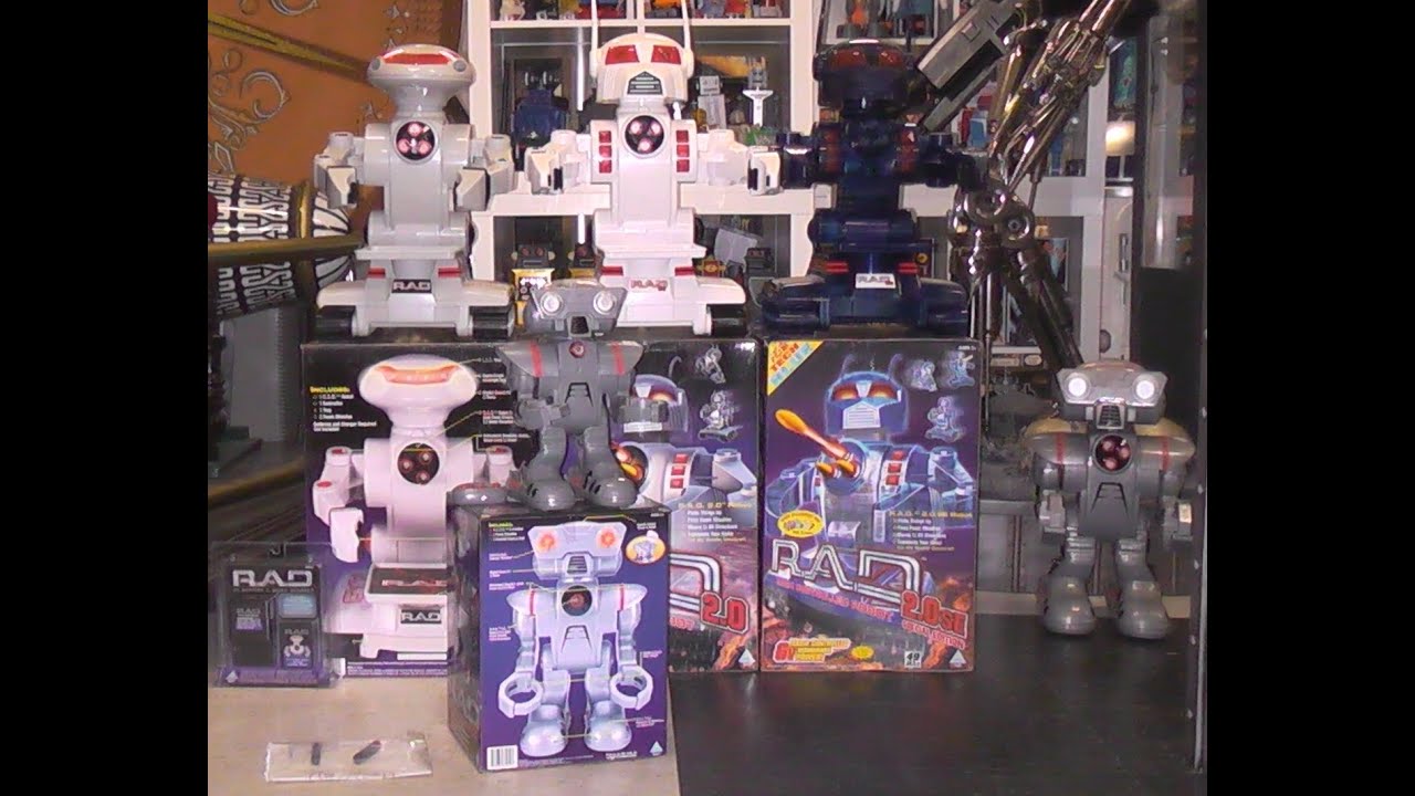 2000, R.A.D. 3 robot. Part 4 of 5 R.A.D. robots. The smallest one.