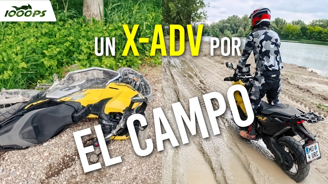 Prueba Offroad Honda X-ADV 750 2025 - Scooter aventurero? 