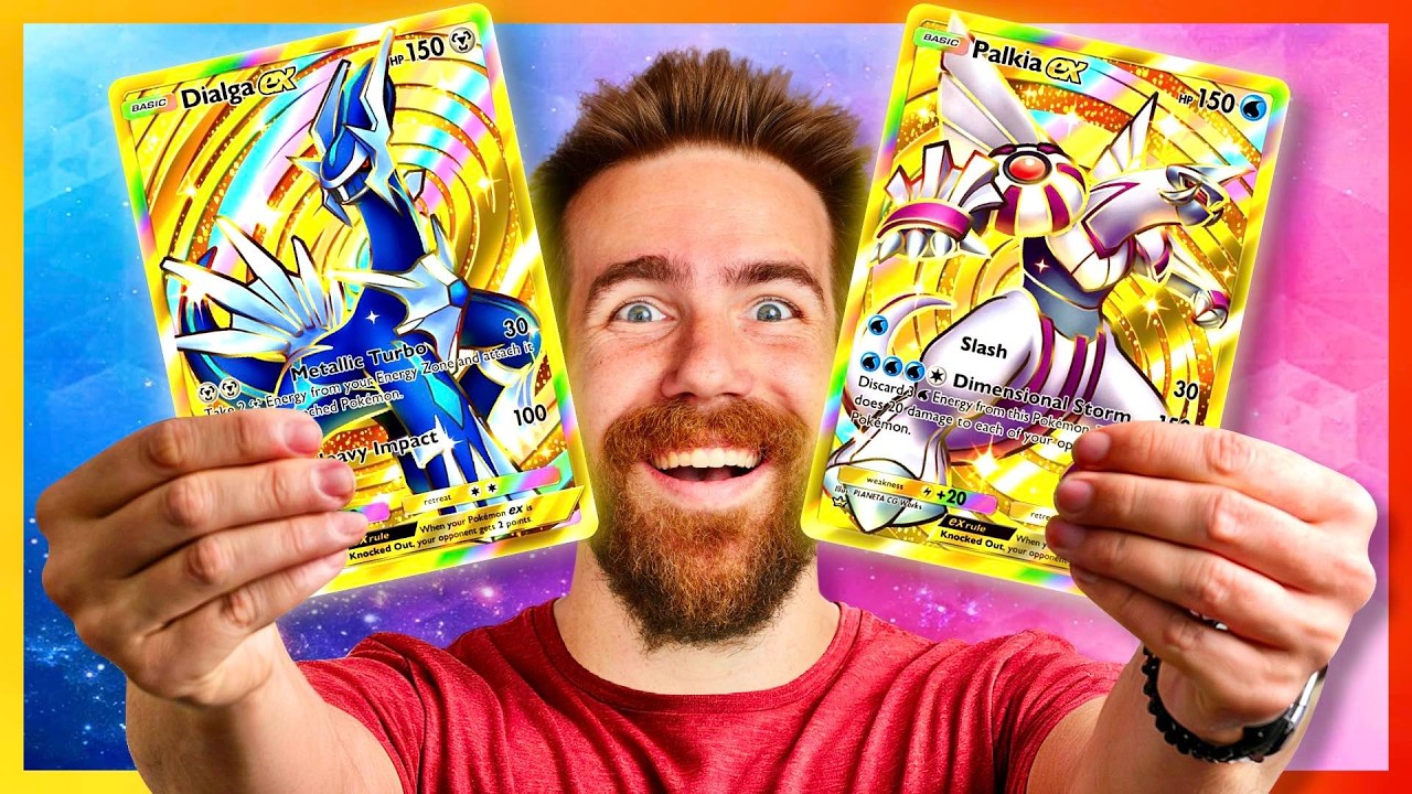 Opening EVERY GOLD PACK in Pokémon TCG