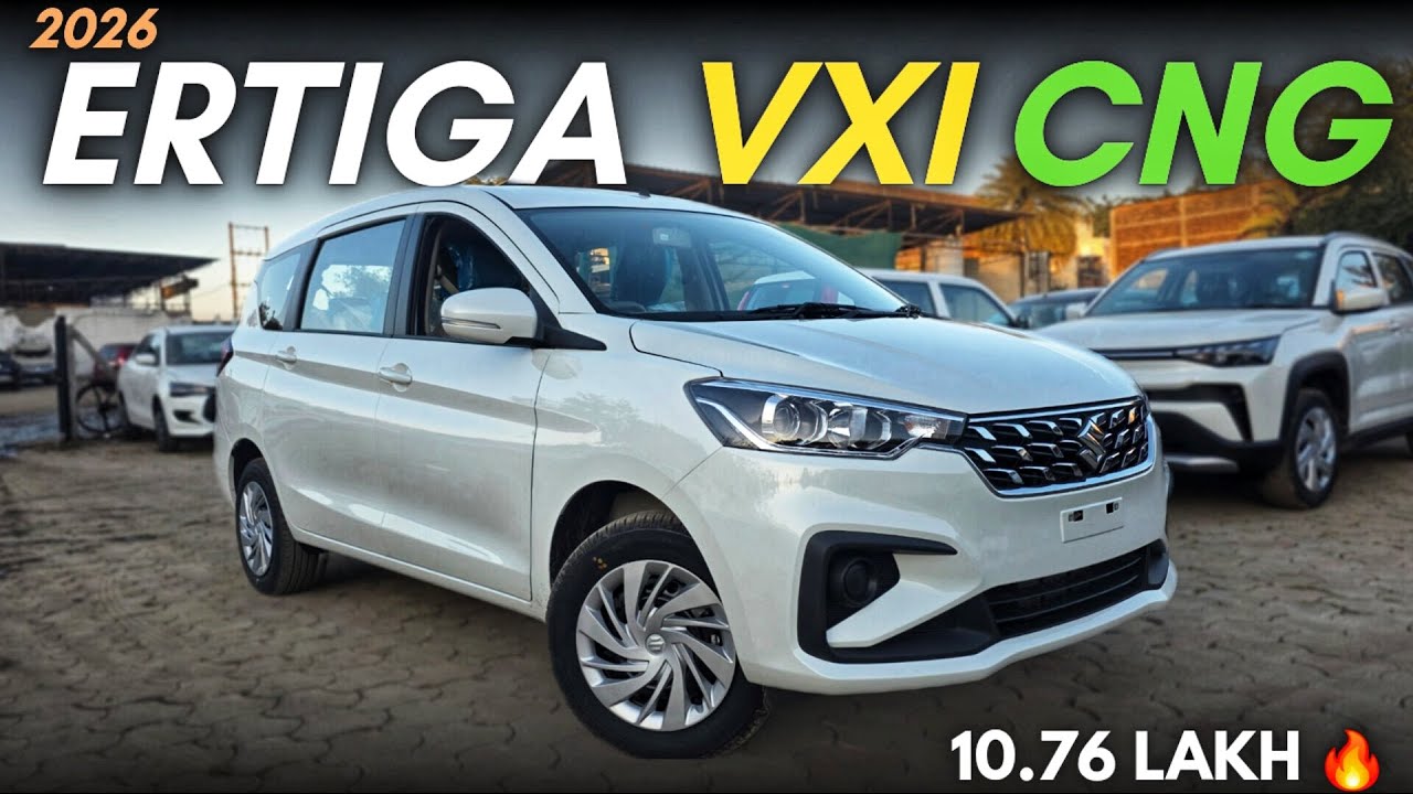 2026 Maruti Suzuki Ertiga VXI CNG | Top Selling Variant | 7 Seater | Detailed Walk-Around beCARladka