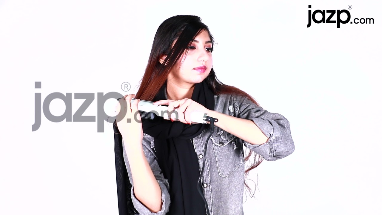 Professional Electric Hair Straightener Brush Heated Comb | Jazp.com