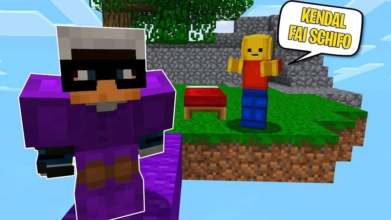 GIOCHIAMO CONTRO UN HATER NELLE BEDWARS!!