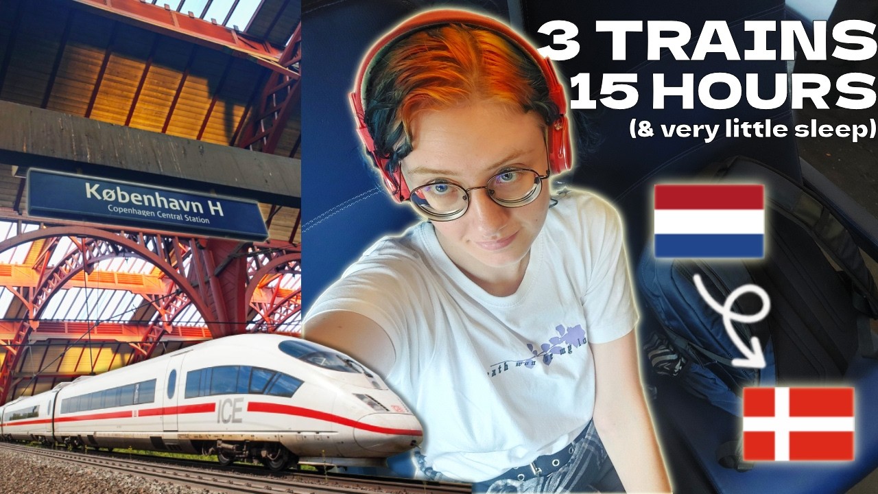 I went on vacation to DENMARK by TRAIN!