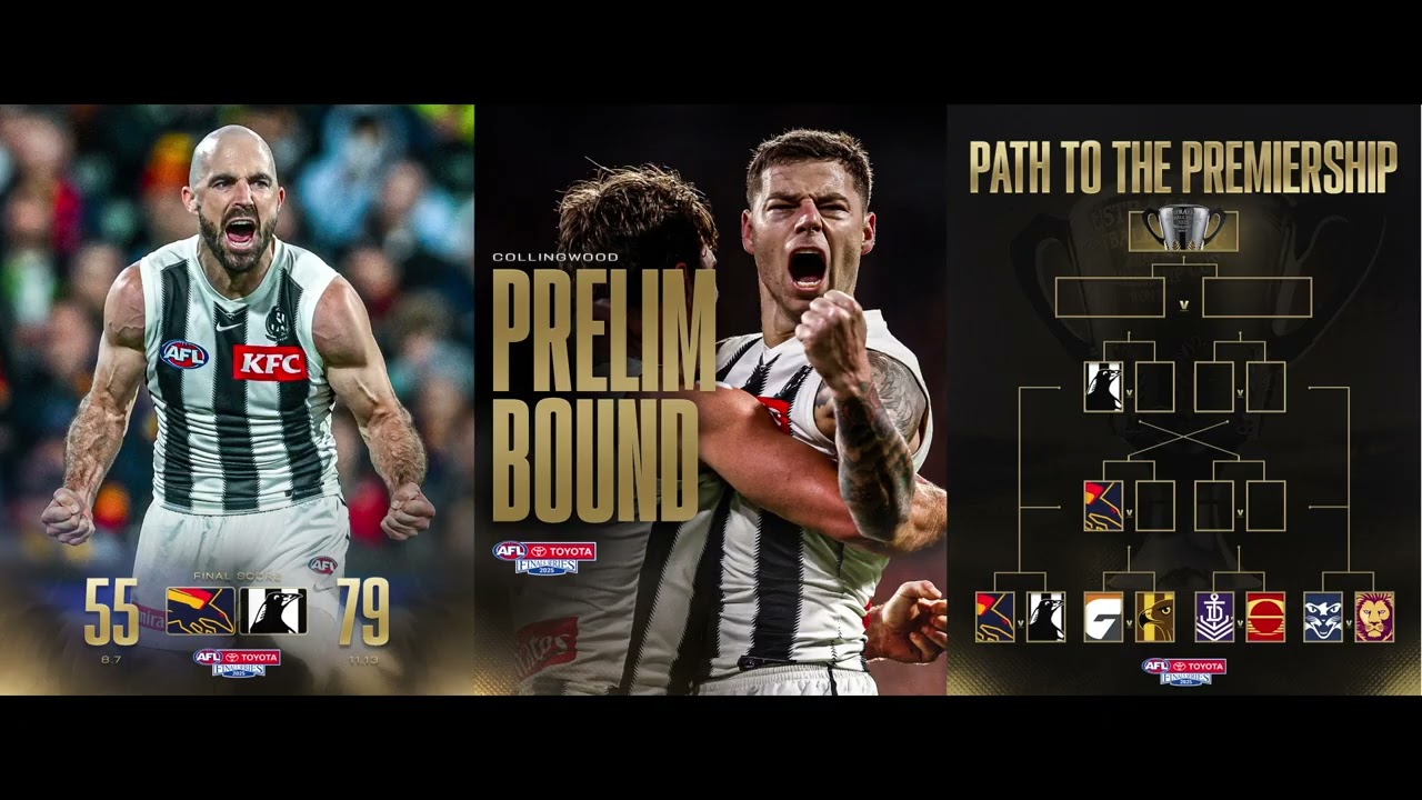 Adelaide v Collingwood (2025 AFL Season - Qualifying Final) - Triple M Radio Commentary