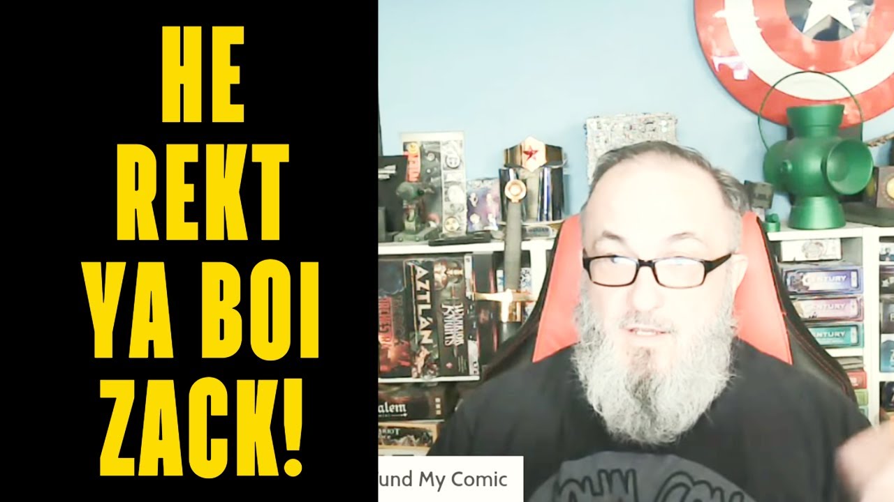 Ya Boi Zack HUMILIATED By His Former Marvel Comics Insider!