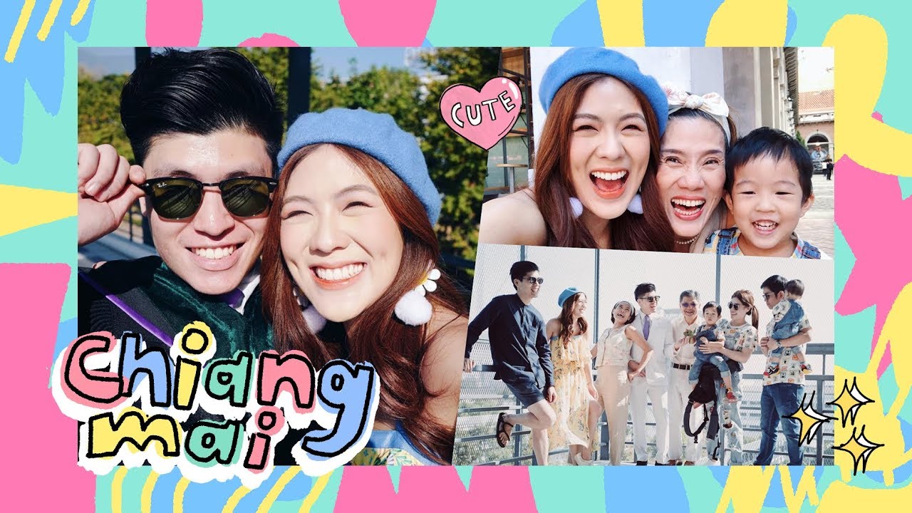 VLOG เชียงใหม่ รับปริญญาหมอฟอร์ม ☺️ w/ family | icepadie