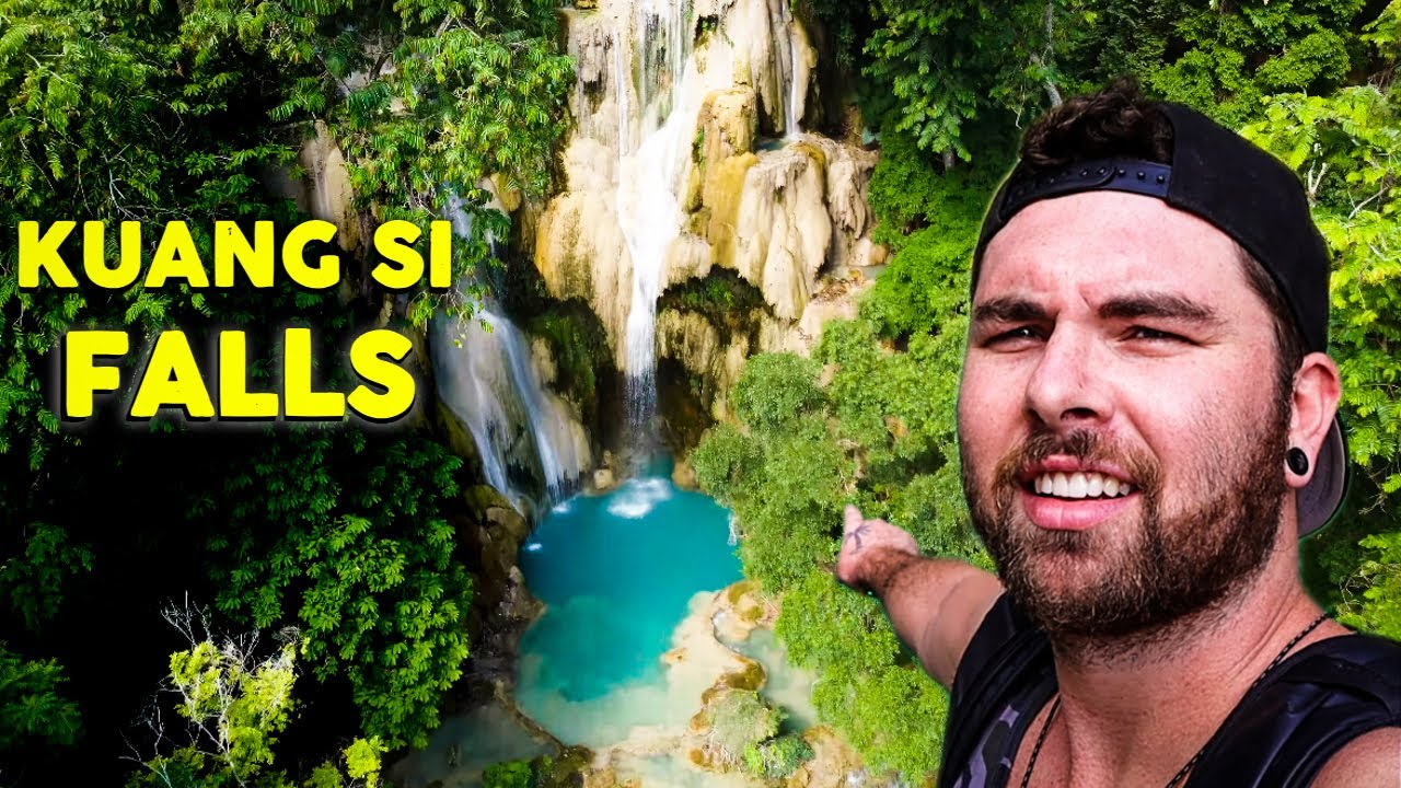 KUANG SI FALLS In Luang Prabang Is Breathtaking! (2023)