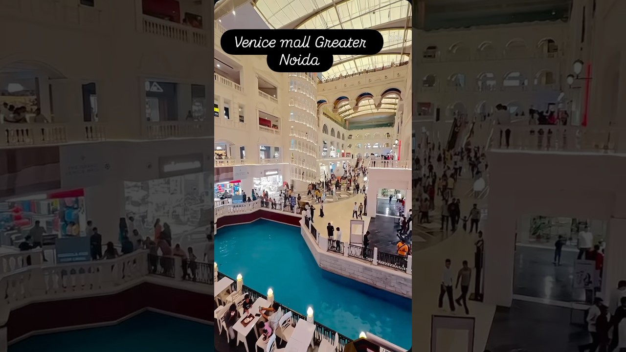 The grand Venice mall#noida#venicemall#placestovisit #delhincrnoida#explore#enjoy #viral#snowfall